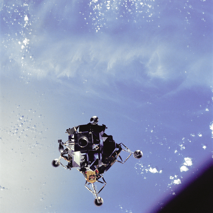 Space History Photo: 'Spider' Over The Ocean